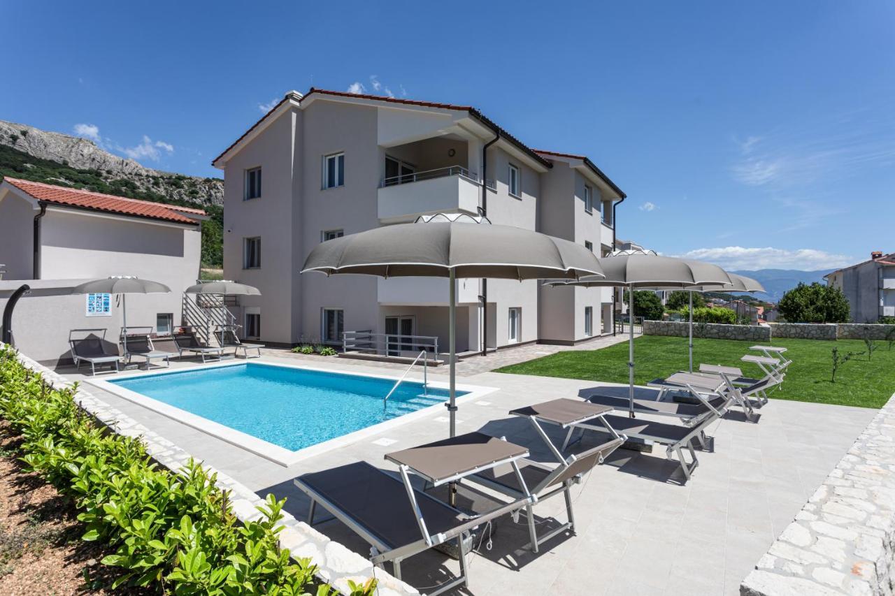 Apartments Mateo 2 Baška Esterno foto