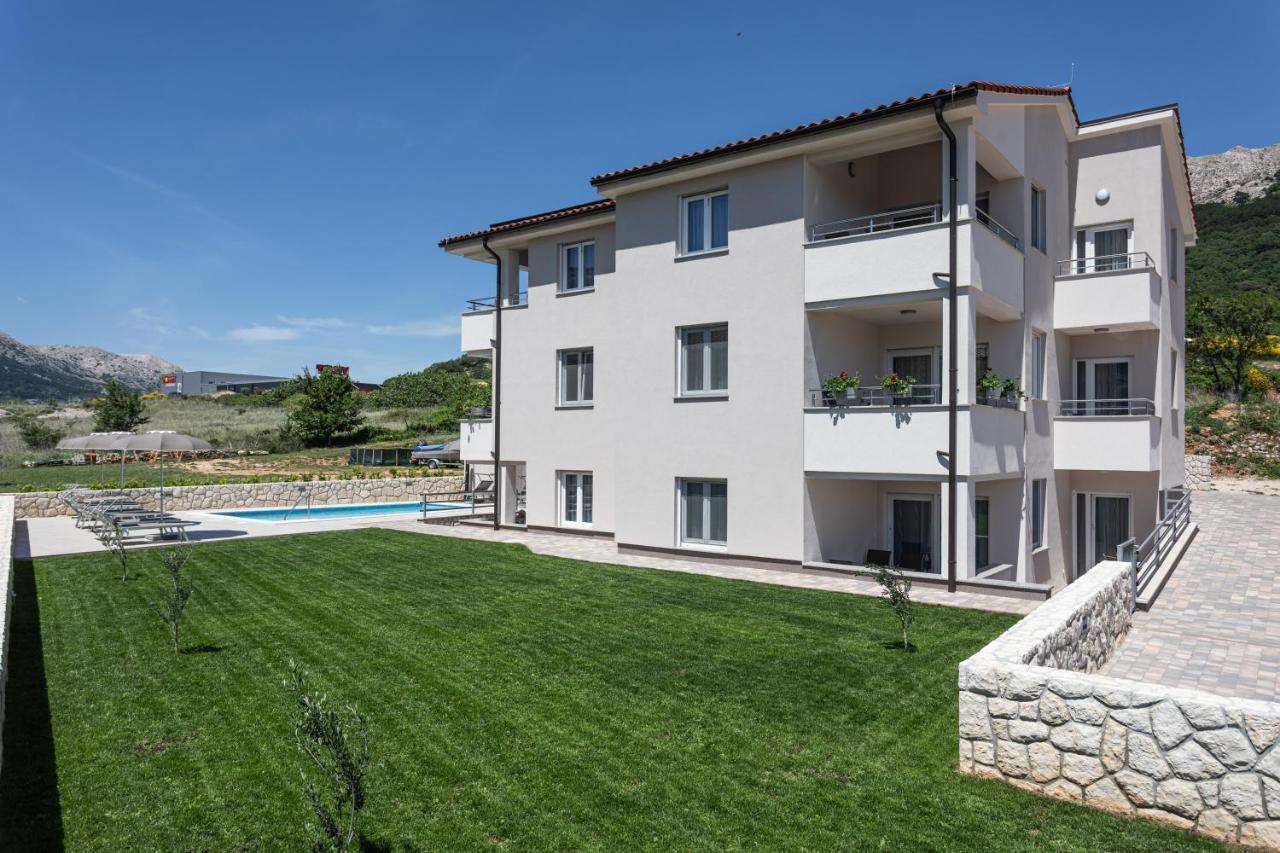 Apartments Mateo 2 Baška Esterno foto