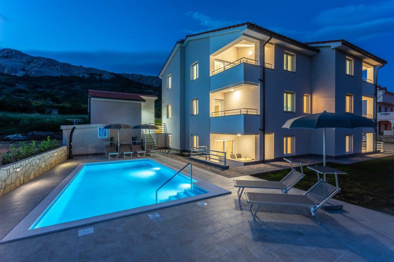Apartments Mateo 2 Baška Esterno foto