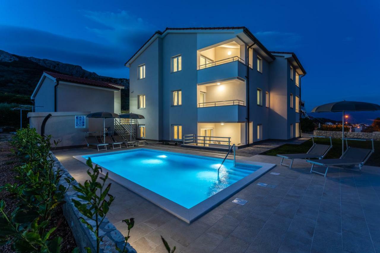 Apartments Mateo 2 Baška Esterno foto